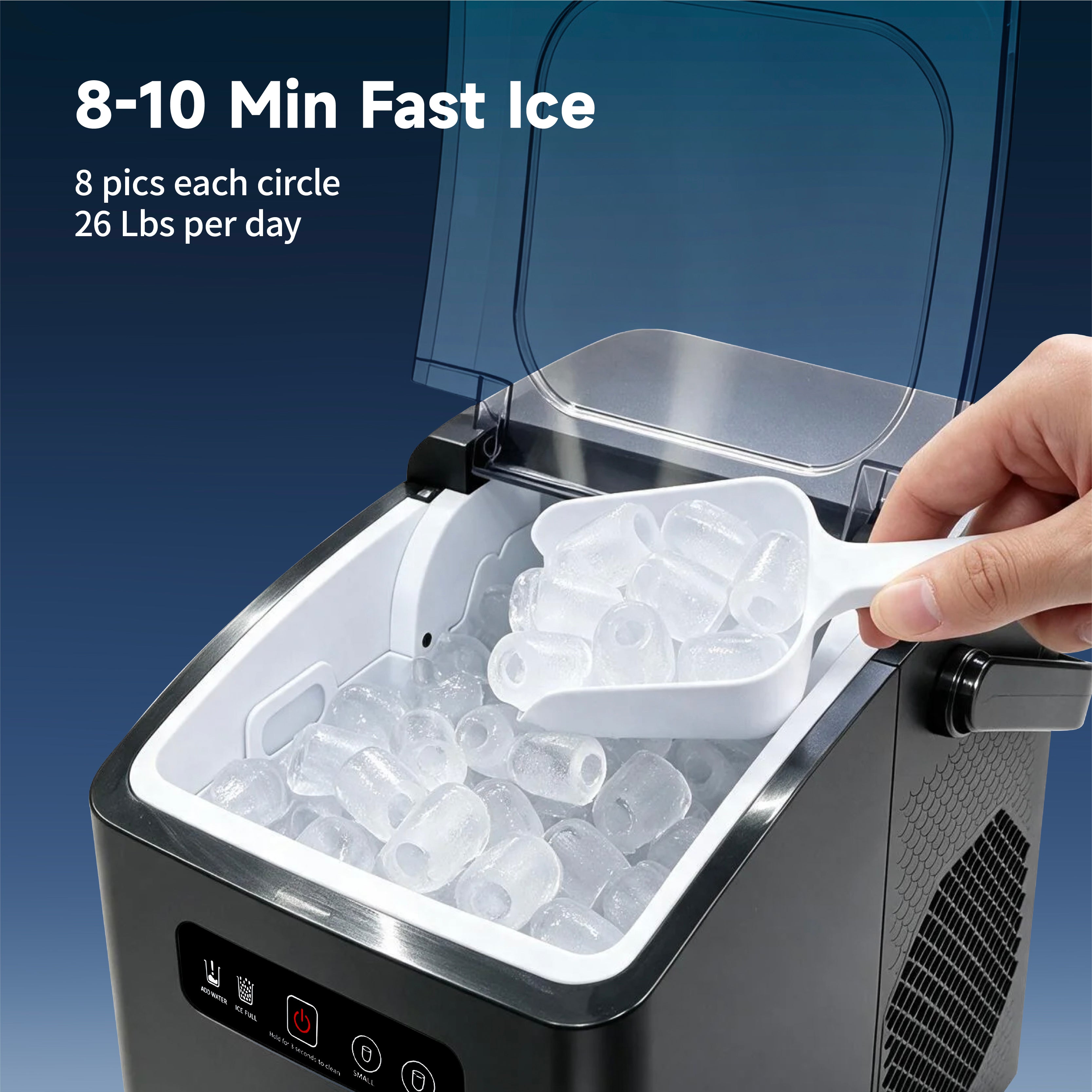 Ice Maker Pro 750ml ice basket IM680