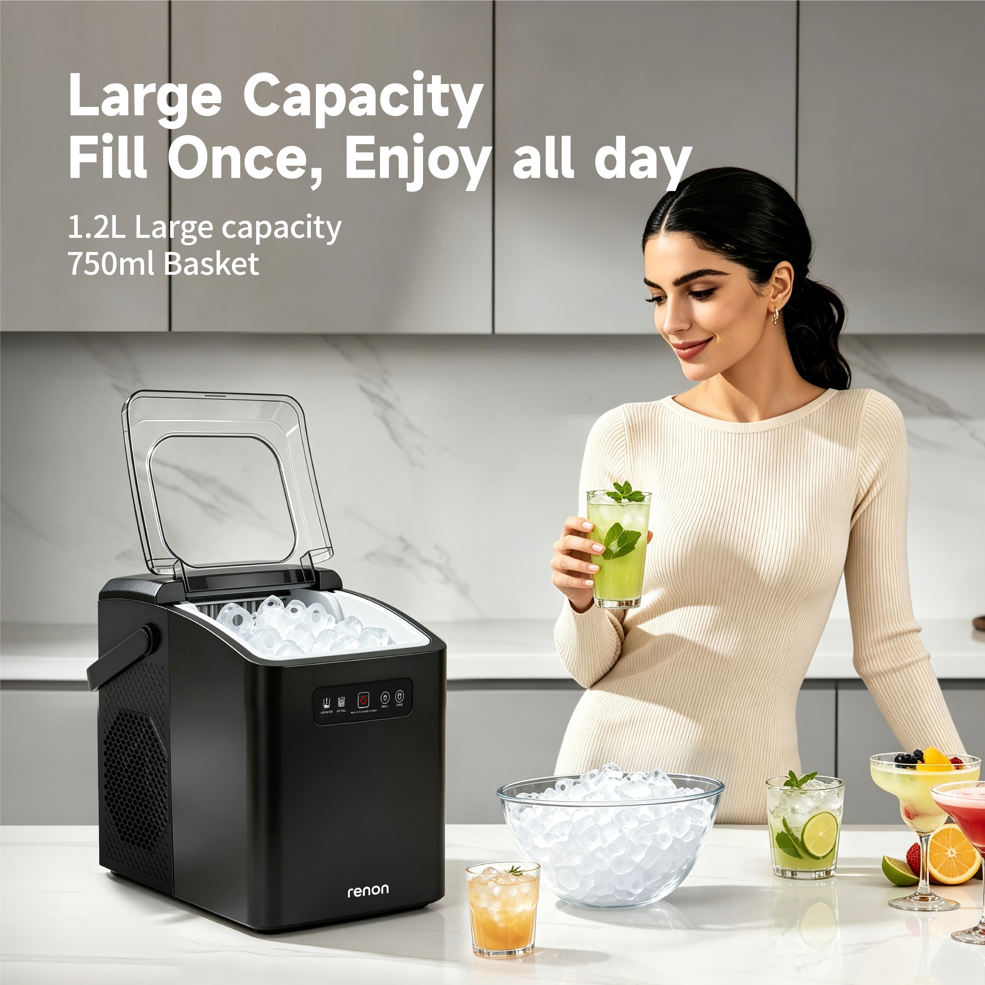 Ice Maker Pro 750ml ice basket IM680