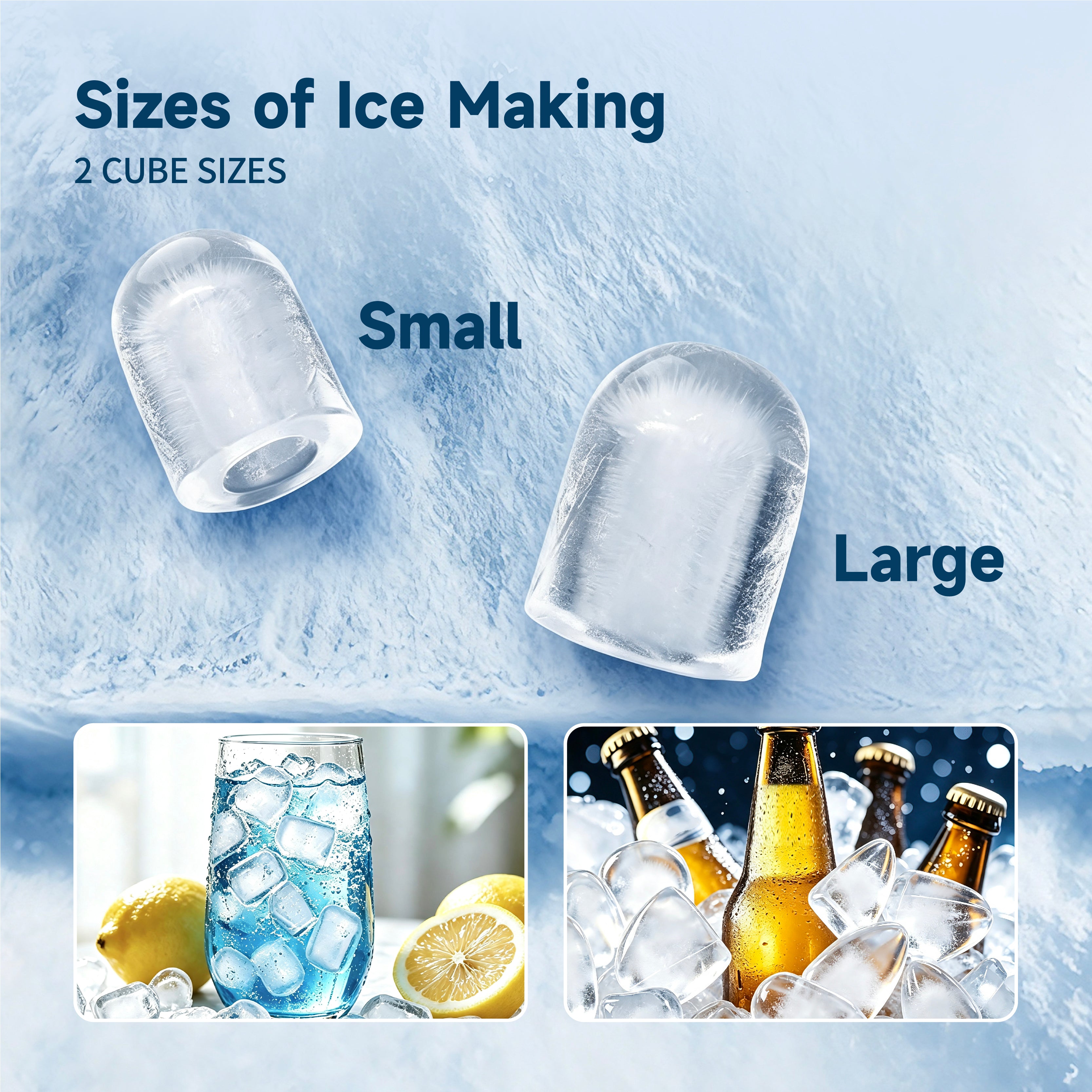 Ice Maker Pro 750ml ice basket IM680