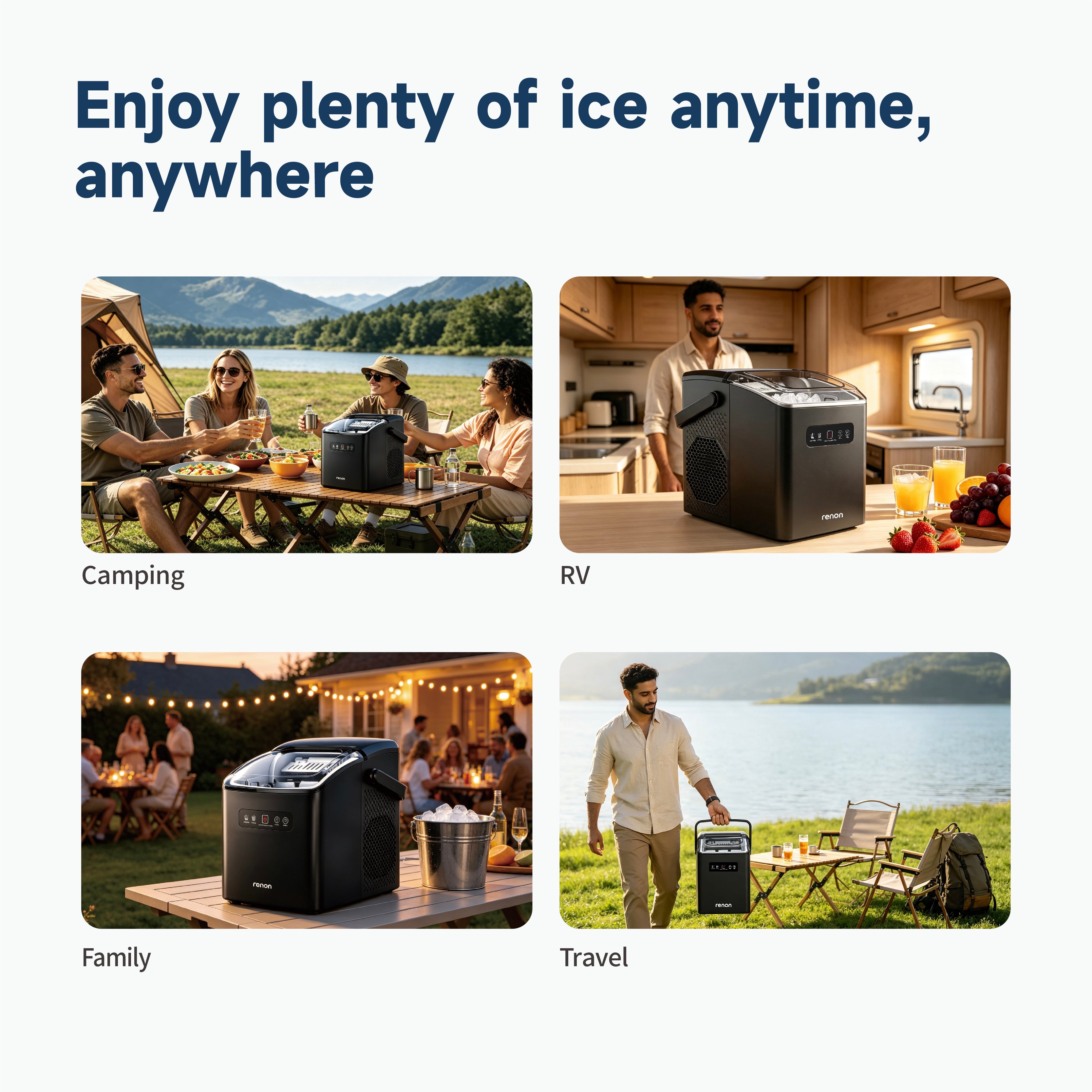 Ice Maker Pro 750ml ice basket IM680